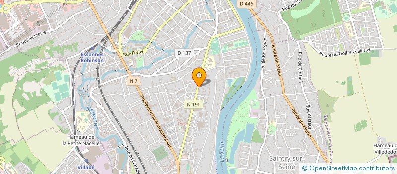 localisation de l'entreprise KDS SERVICES à CORBEIL-ESSONNES