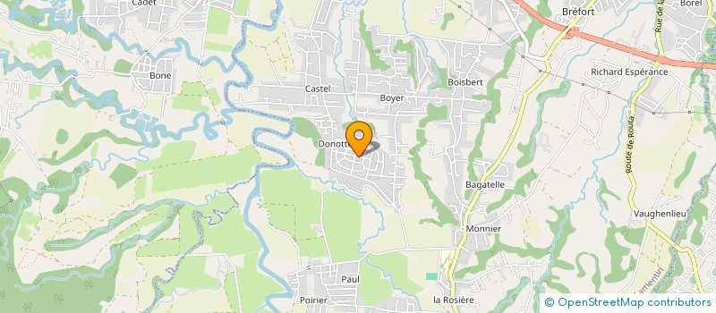 localisation de l'entreprise KDSI  LAMENTIN