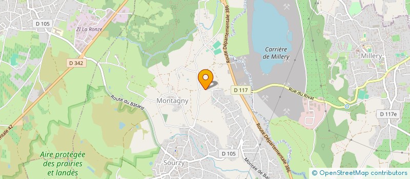 localisation de l'entreprise KDT CONFORT HABITAT à MONTAGNY