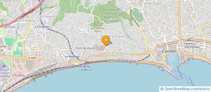 localisation de l'entreprise KDT GROUPE à CANNES