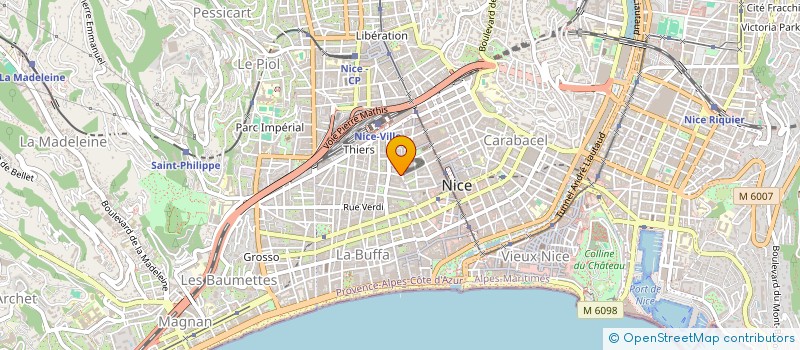 localisation de l'entreprise KDT SECURITY FRANCE à NICE
