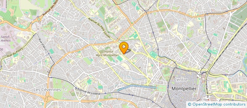 localisation de l'entreprise KDV IMMO à MONTPELLIER