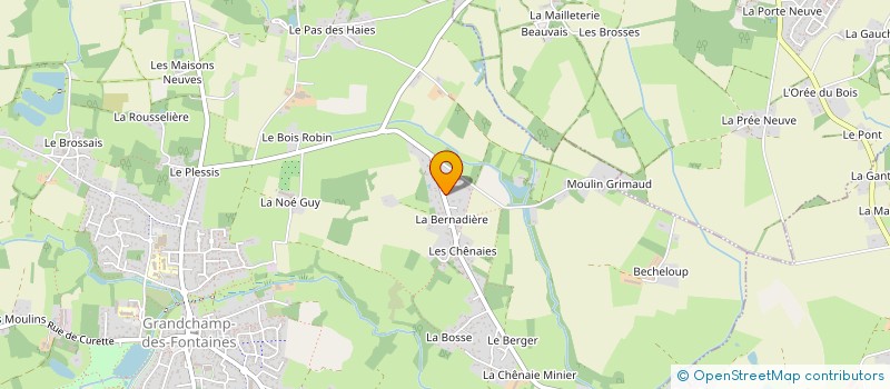 localisation de l'entreprise KDW CAPITAL  GRANDCHAMP-DES-FONTAINES