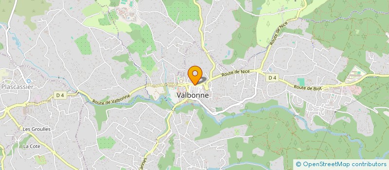 localisation de l'entreprise KDYL  VALBONNE