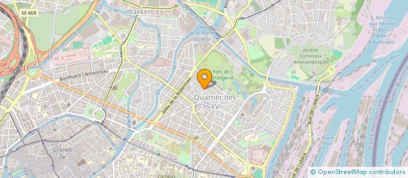 localisation de l'entreprise KE 2I à STRASBOURG
