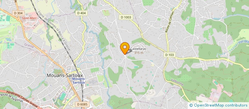localisation de l'entreprise KE LEGAL PERKU à MOUANS-SARTOUX
