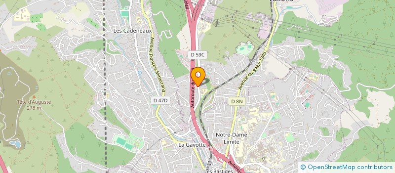 localisation de l'entreprise KEA BATIMENT à SEPTEMES-LES-VALLONS