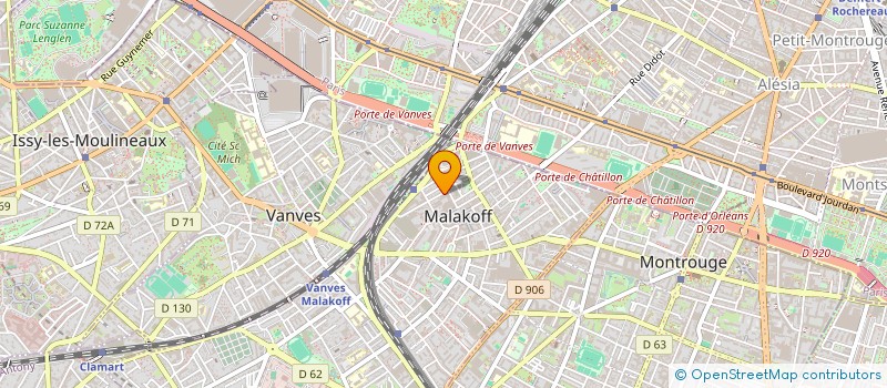 localisation de l'entreprise KEA & PARTNERS à MALAKOFF