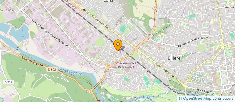 localisation de l'entreprise KEA - SOCIETE EN LIQUIDATION à LONS