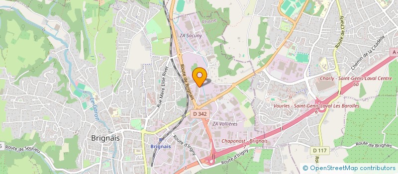 localisation de l'entreprise KEADE INVEST à BRIGNAIS