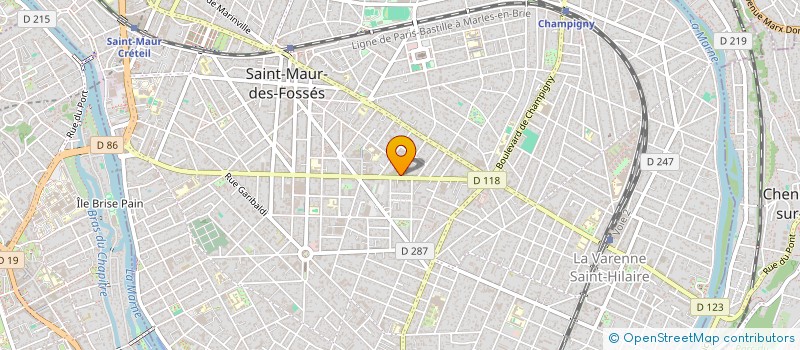 localisation de l'entreprise KEAJY à SAINT-MAUR-DES-FOSSES