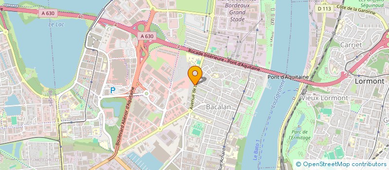 localisation de l'entreprise KEALEA  BORDEAUX