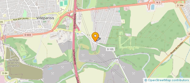 localisation de l'entreprise KEAM.CORP  VILLEPARISIS