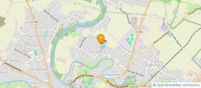 localisation de l'entreprise KEAM GROUP à NIORT