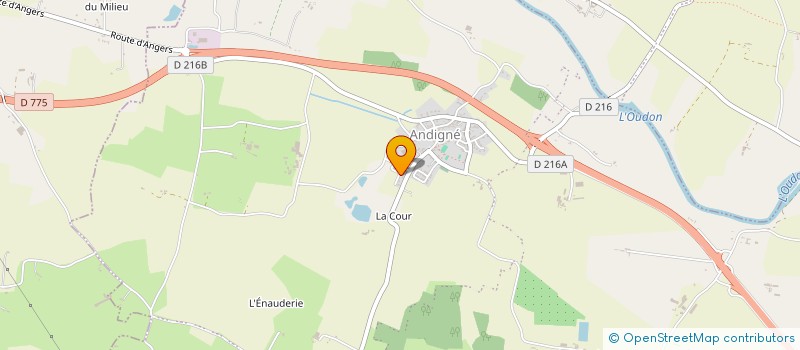 localisation de l'entreprise KEAP YUMAN  LE LION D'ANGERS