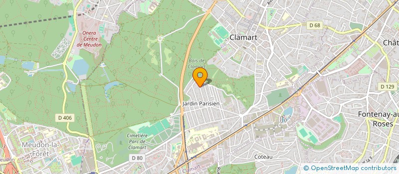 localisation de l'entreprise KEATECH à CLAMART