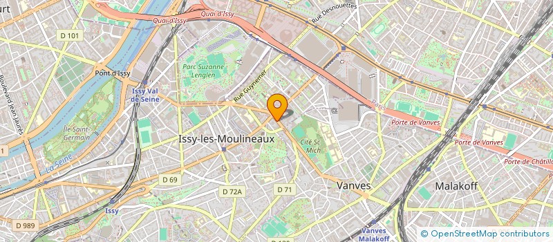 localisation de l'entreprise KEAZ à ISSY-LES-MOULINEAUX