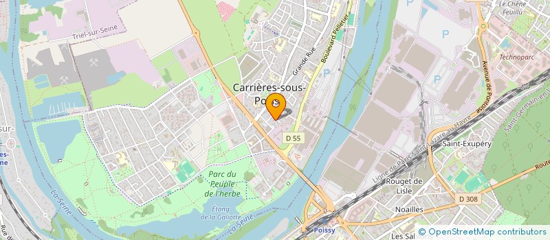 localisation de l'entreprise KEB CONSULTING  CARRIERES-SOUS-POISSY