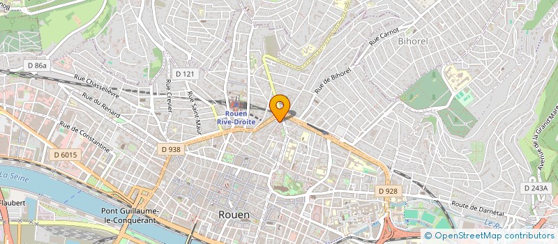 localisation de l'entreprise KEB'MANIA à ROUEN