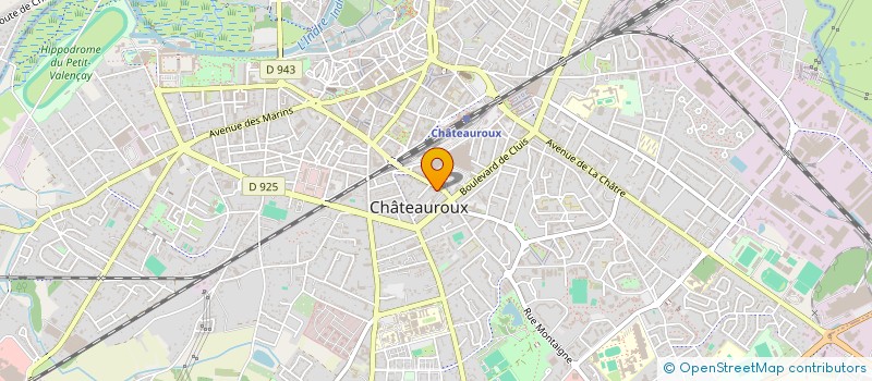 localisation de l'entreprise KEBAB 36 à CHATEAUROUX
