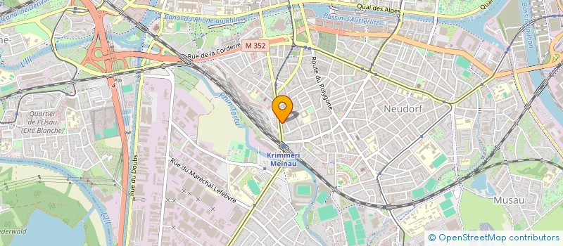 localisation de l'entreprise KEBAB 38 DEUX à STRASBOURG
