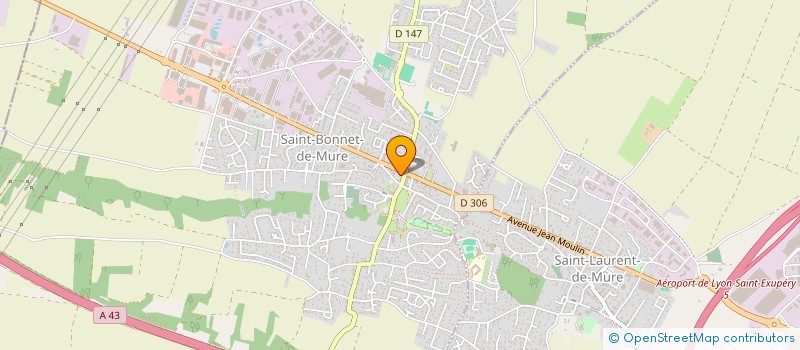 localisation de l'entreprise KEBAB A L'ETAGE  SAINT-BONNET-DE-MURE