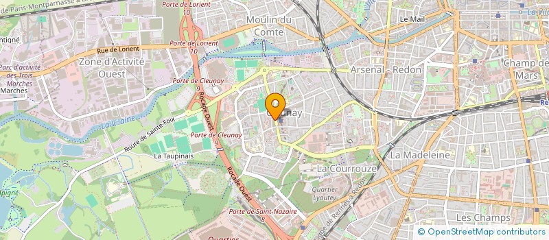 localisation de l'entreprise KEBAB CLEUNAY  RENNES