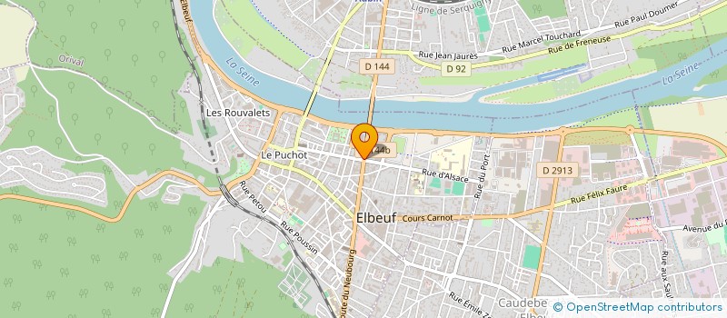 localisation de l'entreprise KEBAB DE LA REPUBLIQUE à ELBEUF