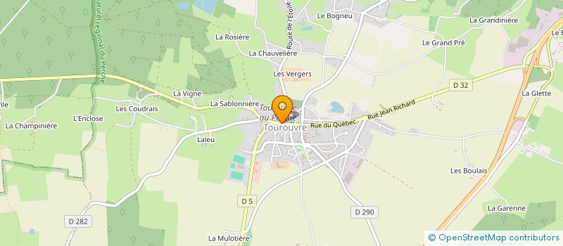 localisation de l'entreprise KEBAB DU PERCHE à TOUROUVRE AU PERCHE