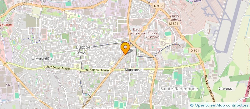 localisation de l'entreprise KEBAB FACTORY  TOURS