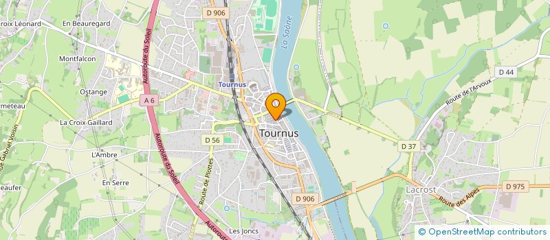 localisation de l'entreprise KEBAB HOUSE à TOURNUS