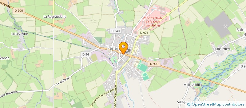 localisation de l'entreprise KEBAB HOUSE  LESSAY