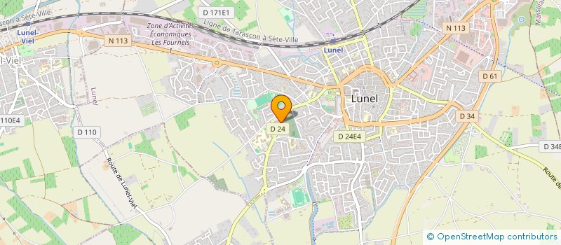 localisation de l'entreprise KEBAB HOUSE  LUNEL