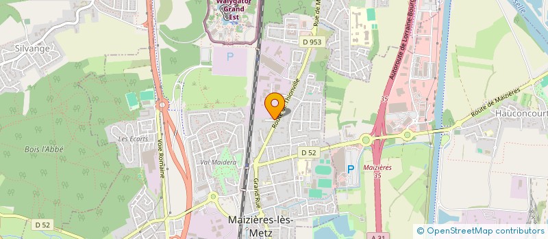 localisation de l'entreprise KEBAB'S HOME EURL  MAIZIERES-LES-METZ