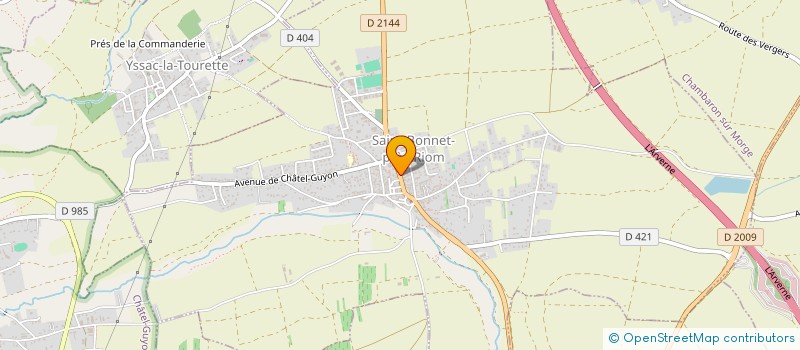 localisation de l'entreprise KEBAB SAINT BONNET  SAINT-BONNET-PRES-RIOM