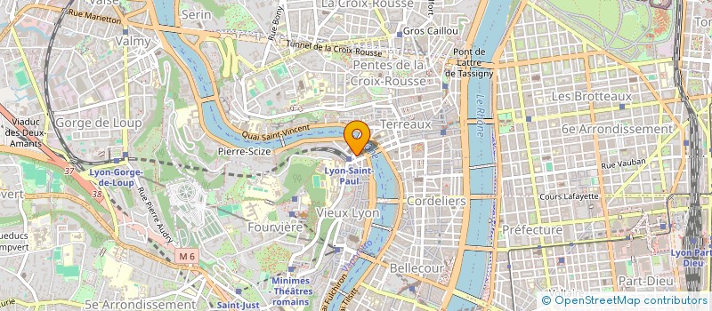 localisation de l'entreprise KEBAB SAINT PAUL à LYON
