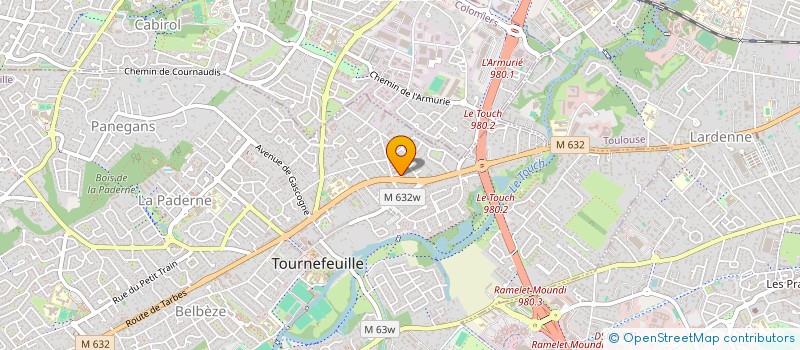 localisation de l'entreprise KEBB NAAN & CO  TOURNEFEUILLE