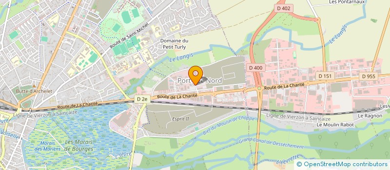 localisation de l'entreprise KEBEC STORAGE à BOURGES