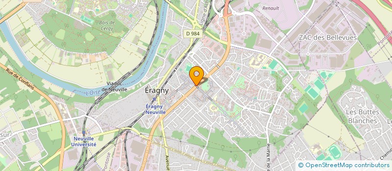 localisation de l'entreprise KEBELA  ERAGNY