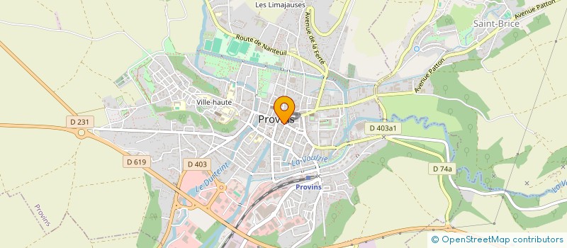 localisation de l'entreprise KEBERI FASHION  PROVINS