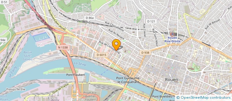 localisation de l'entreprise KEBFAC à ROUEN