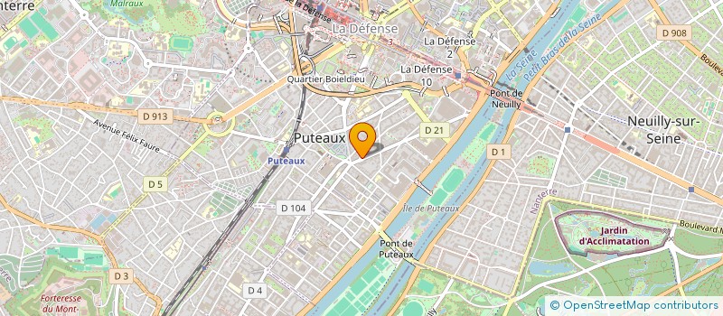 localisation de l'entreprise KEBICHE à PUTEAUX