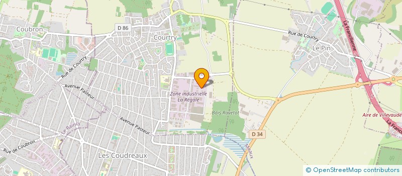 localisation de l'entreprise KEBIR COURTRY  COURTRY