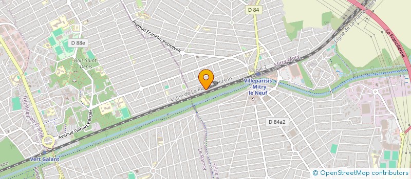 localisation de l'entreprise KEBLI.Y  MITRY-MORY