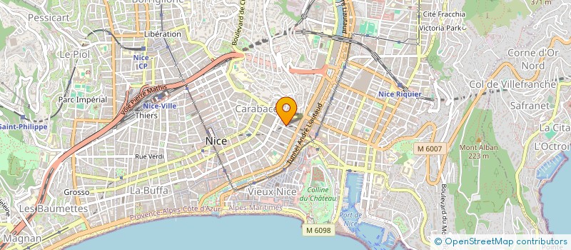 localisation de l'entreprise KEBO à NICE