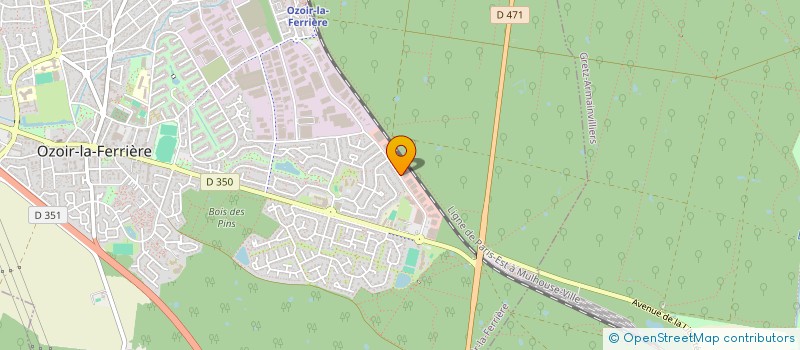 localisation de l'entreprise KEBO FRANCE S A R L  OZOIR-LA-FERRIERE