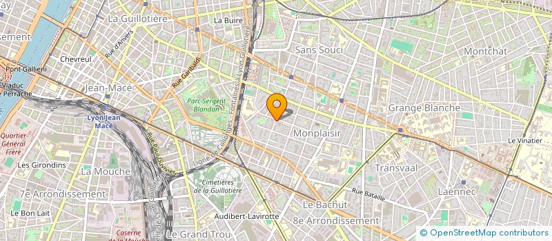 localisation de l'entreprise KEBUS  LYON