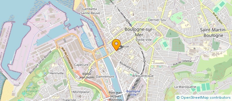 localisation de l'entreprise KEC à BOULOGNE-SUR-MER