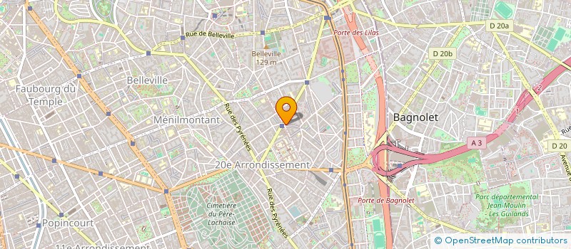 localisation de l'entreprise KECHIDI-RAINSARD  PARIS