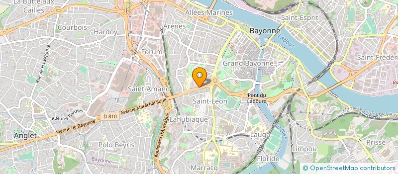 localisation de l'entreprise KECHILOA AUTOMOBILES à BAYONNE